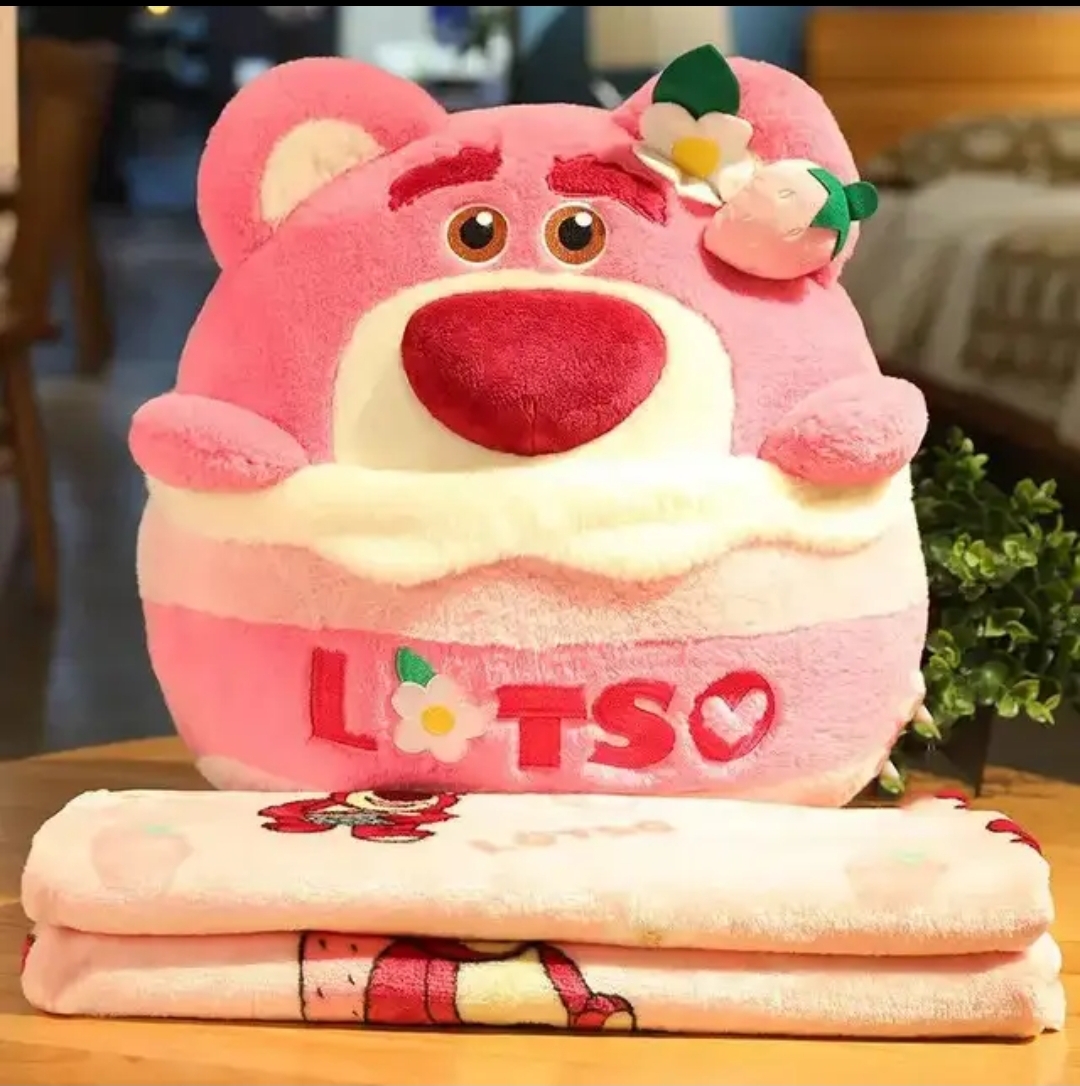 عروسک پولیشی لاتسو پتویی (Lotso Blanket Plush)